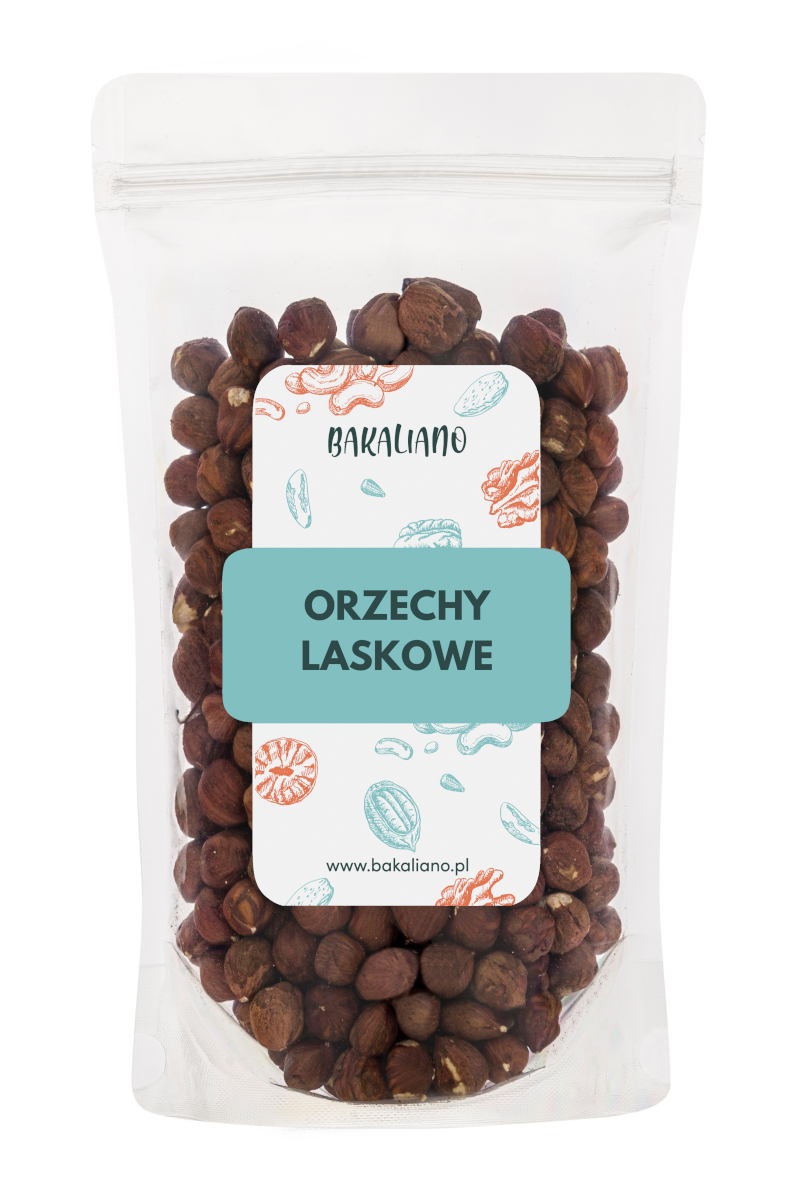 Orzechy laskowe łuskane 1000g
