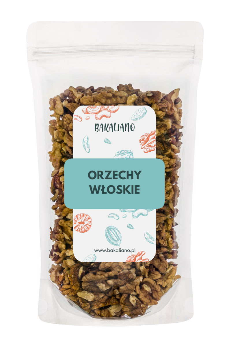 Orzechy włoskie łuskane 500g,