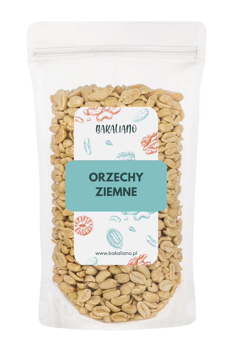 Orzechy ziemne prażone 1000g,